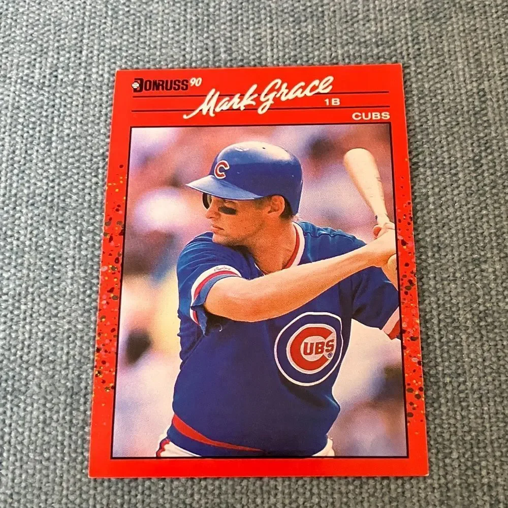 1990 Donruss Chicago Cubs Baseball Card Trading Card